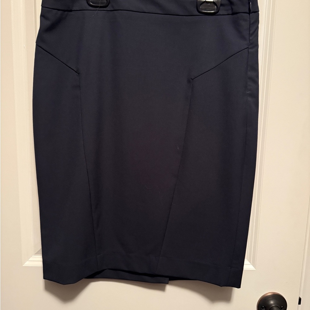 The Limited Dark Blue Pencil Skirt